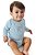 KIT BODY, BABADOR REMOVIVEL E MACACAO EM SUEDINE 134308 AZUL CLARO - UP BABY - Imagem 2