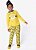 PIJAMA ML KIDS 1/2 MALHA MINIONS MNO AMARELO - PUKET - Imagem 1