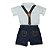 GRW JARDINEIRA C/ BODY DENIM BRANCO - GROW UP - Imagem 3