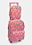 MOCHILA COM RODINHA + LANCHEIRA GATA MEO ROSA - PUKET - Imagem 2