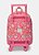 MOCHILA COM RODINHA + LANCHEIRA GATA MEO ROSA - PUKET - Imagem 10