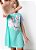 CAMISOLA KIDS ECO LHAMA RETRO VERDE AGUA - PUKET - Imagem 2