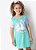 CAMISOLA KIDS ECO LHAMA RETRO VERDE AGUA - PUKET - Imagem 1