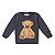 BLUSA URSO PELUDO BOTO-CINZA DAME DOS - Imagem 1