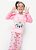 PIJAMA TEEN SOFT KOALA PRINCESS ROSA PUKET - Imagem 1