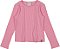 BLUSA BASICA ROSA BARBIE MOMI - Imagem 1