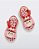 SANDALIA  MINI MELISSA BB ROSA/VERME MINI MELISSA - Imagem 4