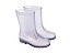 GALOCHA INFANTIL MINI MELISSA WELLY TRANSPARENTE - Imagem 1