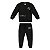 CONJUNTO .BLUSAO E CALCA MOLETOM PRETO CHARPEY - Imagem 1