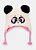 GORRO BABY PANDA ROSA PUKET - Imagem 1