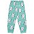 PIJAMA INFANTIL COM MASCARA CAT MESCLA WHITE E VERDE KYLY - Imagem 3