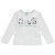 PIJAMA INFANTIL COM MASCARA CAT MESCLA WHITE E VERDE KYLY - Imagem 2