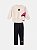 CONJUNTO INFANTIL MINNIE OFF WHITE E PRETO ANIME - Imagem 2