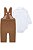 BODY CAMISA E JARDINEIRA MARROM LUC.BOO - Imagem 3