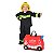 MALA INFANTIL COM RODINHA TRUNKI FRANK O BOMBEIRO - Imagem 9