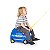 MALA INFANTIL COM RODINHA TRUNKI PERCY O CARRO DE POLICIA - Imagem 2