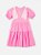 VESTIDO INFANTIL ROSA BABALOO ANIME - Imagem 2