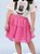 SAIA TULE INFANTIL ROSA CHICLE ANIME - Imagem 1