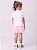 BLUSA INFANTIL COM DOBRA NA MANGA PEROLA E ROSA MOMI - Imagem 2