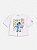 BLUSA INFANTIL STITCH COM STRASS OFF WHITE MOMI - Imagem 2