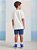 T-SHIRT INFANTIL  STITCHE OFF WHITE YOUCCIE - Imagem 2