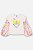 PIJAMA INFANTIL SUEDINE BORBOLETA  NATURAL E ROSA UP BABY - Imagem 7