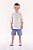 CONJUNTO INFANTIL CAMISA E BERMUDA CINZA VAPOROSO UP BABY - Imagem 1