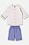 CONJUNTO INFANTIL CAMISA E BERMUDA CINZA VAPOROSO UP BABY - Imagem 2