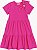 VESTIDO INFANTIL LACO COM STRASS PINK GLAM MOMI - Imagem 4