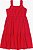 VESTIDO DE LAISE COM LACO INFANTIL VERMELHO MOMI - Imagem 4