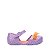 SAPATILHA MINI MELISSA LILAS E LARANJA - Imagem 1