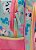 MOCHILA COM RODINHA PEQUENA UNICORNIO ALOHA VERDE AGUA PUKET - Imagem 4