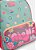 MOCHILA SEM RODINHA UNICORNIO ALOHA VERDE AGUA PUKET - Imagem 2