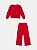 CONJUNTO INFANTIL MOLETOM URSO VERMELHO MOMI - Imagem 4
