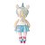 BONECA ANGELA UNICORNIO PATINADORA 33CM METOO - Imagem 5