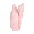BOLSA PLUSH COELHA ROSA COM LACO ALCA DE MAO METOO - Imagem 2