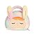 BOLSA PLUSH COELHA ARCO-IRIS ALCA DE MAO METOO - Imagem 3