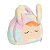 BOLSA PLUSH COELHA ARCO-IRIS ALCA DE MAO METOO - Imagem 2