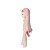 BONECA ANGELA PLUSH MANU COELHA ROSA 33CM METOO - Imagem 3