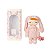 BONECA ANGELA PLUSH MANU COELHA ROSA 33CM METOO - Imagem 1