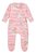 MACACAO BEBE EM FLEECE LUXO URSO ROSA KUKIE - Imagem 1