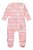 MACACAO BEBE EM FLEECE LUXO URSO ROSA KUKIE - Imagem 2