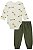 CONJUNTO BODY E CALCA JOGGER ANIMAIS BEGE LUC.BOO - Imagem 2