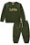 CONJUNTO MOLETOM E CALCA JOGGER VERDE ESCURO LUC.BOO - Imagem 1
