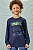CAMISETA MANGA LONGA INFANTIL EM MEIA MALHA  MARINHO LUC.BOO - Imagem 1