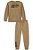 CONJUNTO DE MOLETOM E CALCA JOGGER BEGE ESCURO LUC.BOO - Imagem 1