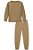 CONJUNTO DE MOLETOM E CALCA JOGGER BEGE ESCURO LUC.BOO - Imagem 2
