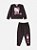 CONJUNTO MOLETOM HELLO KITTY GRAFITE ESCURO MOMI - Imagem 3