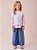 CALCA JEANS COM STRASS INFANTIL MOMI - Imagem 1