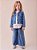 CALCA JEANS COM STRASS INFANTIL MOMI - Imagem 3